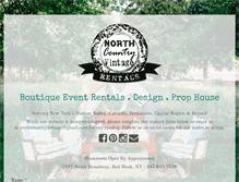 Tablet Screenshot of northcountryvintage.com